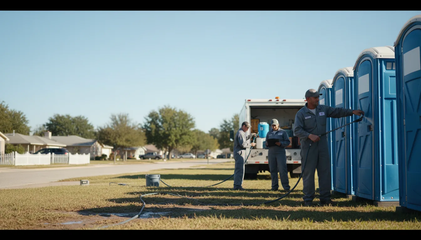 Long-Term Portable Toilet Rental in Georgetown, IL near me